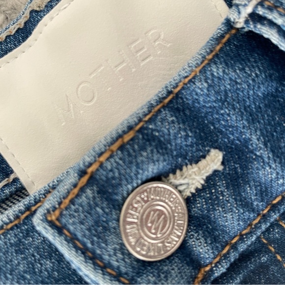 Mother Denim The Hustler Roller Heel in a size 27 (fits like a 26) - Picture 5 of 7